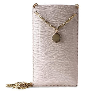 PURO GLAM Chain - Etui uniwersalne do smartfonów z 2 kieszeniami na karty w