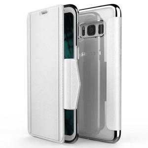 X-Doria Engage Folio - Etui Samsung Galaxy S8 z kieszeniami na kartę (White