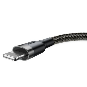 Baseus Cafule Cable - Kabel połączeniowy USB do Lightning, 2.4 A, 0.5 m (sz