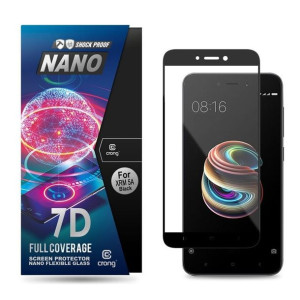 Crong 7D Nano Flexible Glass - Szkło hybrydowe 9H na cały ekran Xiaomi Redm