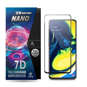 Crong 7D Nano Flexible Glass - Szkło hybrydowe 9H na cały ekran Samsung Gal
