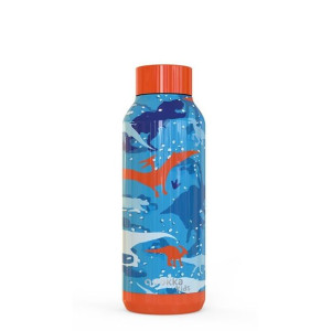 Quokka Solid Kids - Butelka termiczna ze stali nierdzewnej 510 ml (Dinosaur