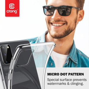 Crong Crystal Slim Cover - Etui Samsung Galaxy Note 20 Ultra (przezroczysty