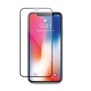 Crong Crystal Shield Cover - Zestaw etui iPhone 11 Pro (przezroczysty) + sz