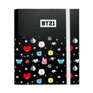 BT21 - Folder / segregator pierścieniowy do przechowywania dokumentów z gum