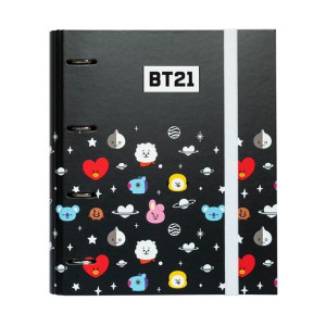 BT21 - Folder / segregator pierścieniowy do przechowywania dokumentów z gum
