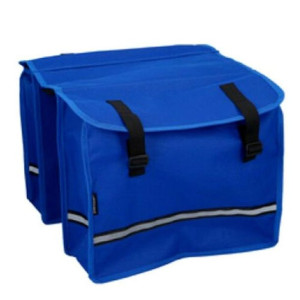 Dunlop - Torba / sakwa rowerowa na bagażnik duża 26 l (Niebieski)
