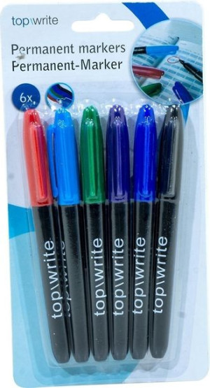 Topwrite - Markery 6szt.