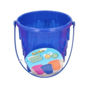 Eddy toys - Wiaderko do piasku Zamek 15cm (Niebieski)