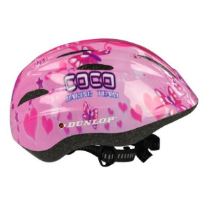 Dunlop - Kask dziecięcy (Różowy)