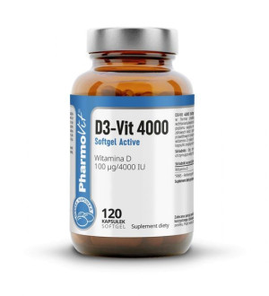 Witamina D3-Vit 4000 Active Pharmovit 120 kaps