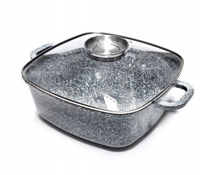 Brytfanna / Garnek Marmurowy 6.5l 28cm Eh-7665