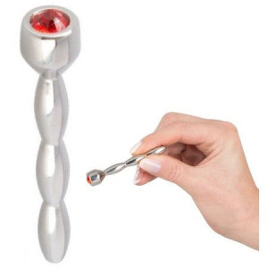 Stalowy Dilator z Kamieniem Ozdobnym 7,1cm