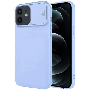 Etui IPHONE 11 Silikonowe z Osłoną na Aparat Nexeri Silicone Lens jasny nie