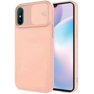 Etui XIAOMI REDMI 9A Silikonowe z Osłoną na Aparat Nexeri Silicone Lens brz