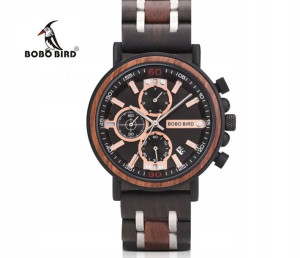 Zegarek męski drewniany Bobo Bird BoboBird S18-1