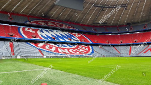 Fototapeta piłka nożna Bayern Monachium - 3,6 x 2,5 m - lateksowa