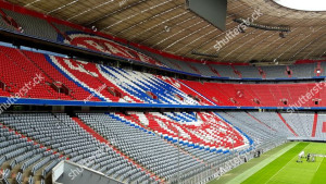 Fototapeta piłka nożna Bayern Monachium - 4 x 2,5 m - winylowa
