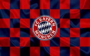 Fototapeta piłka nożna Bayern Monachium II - 3,1 x 2,5 m - lateksowa
