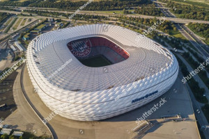 Fototapeta piłka nożna Bayern Monachium II - 2,6 x 2 m - winylowa