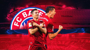 Fototapeta piłka nożna Bayern Monachium II - 3,5 x 2 m - winylowa
