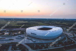 Fototapeta piłka nożna Bayern Monachium II - 3,1 x 2,5 m - winylowa