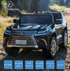 Lexus Lx-570 Lakier, Miękkie Koła, Miękkie Siedzenie, Pełna Opcja 2x12v/lx5