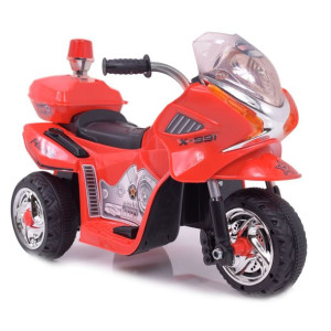 Motor, Motorek Policyjny Z Kogutem/wxe368