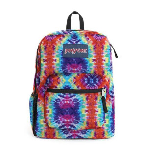 Plecak dzienny JanSport Cross Town - red / multi hippie days