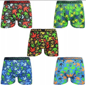 BOKSERKI męskie BAWEŁNA bielizna 5-pack WZORY (L)