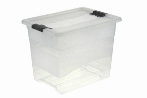 Pojemnik Keeeper Cornelia Crystalbox 24L Transparentny
