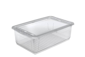 Pojemnik Keeeper Bea Clearbox 30L Transparentny PŁASKI
