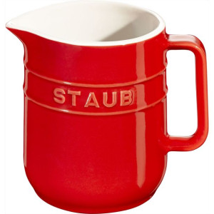 Staub Dzbanuszek do mleka 250 ml, czerwony