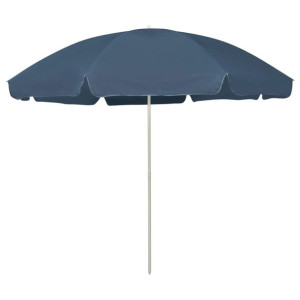 Parasol plażowy, niebieski, 300 cm