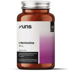 UNS L-Metionina 500mg 60vegcaps