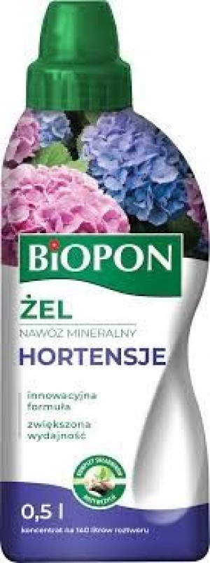 Biopon żelowy nawóz mineralny do hortensji 500 ml