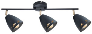 Coty Listwa 3x40w E14 Czarny