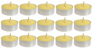 ŚWIECZKA ANTYKOMAROWA x15 przeciw komarom tealight