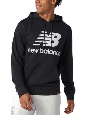 BLUZA męska NEW BALANCE MT03558BK z kapturem