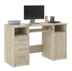 Biurko komputerowe stolik 120cm sonoma duże N11