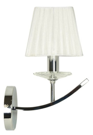 Valencia Kinkiet 1x40w E14 Chrom 15x36