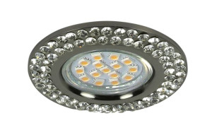 Soc-02 Bk Gu10 50w 230v Opr.strop.stała Okrągła Odlew