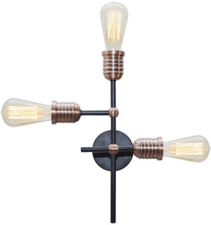 Kirimu Ampla 3x60w E27 Czarny