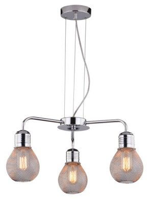 Gliva Zwis 3x60w E27 Chrom (bez Żarówek)