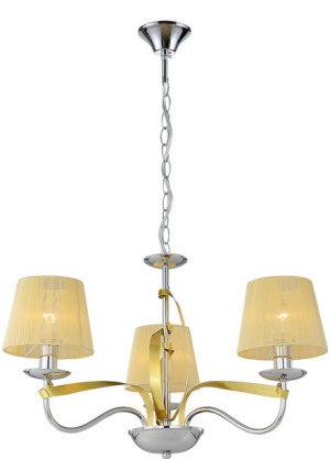 Diva Zwis 3x40w E14 Chrom/złoty