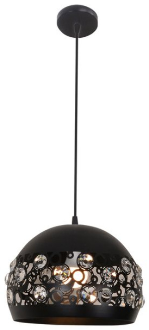 Jolina Zwis 30 1x40w E27 Czarny