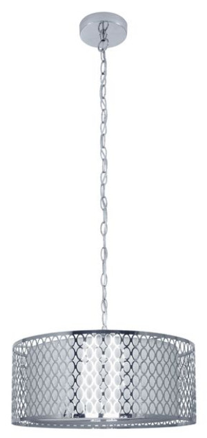 Bronzo Zwis 38 1x60w E27 Chromowy