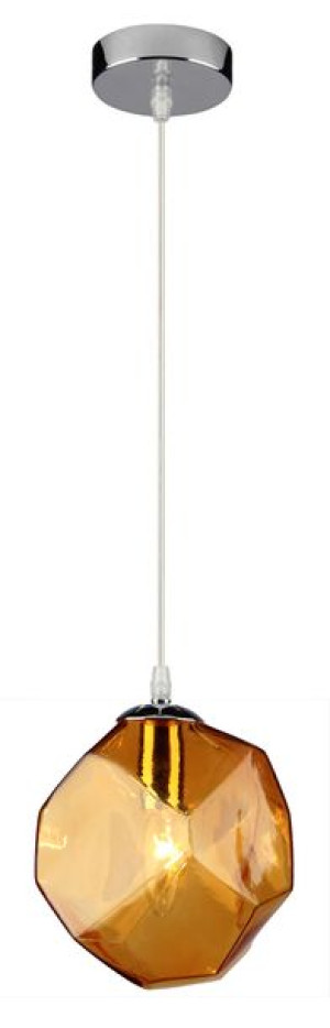 Jewel Zwis 18 1x40w E14 Klosz Żółty