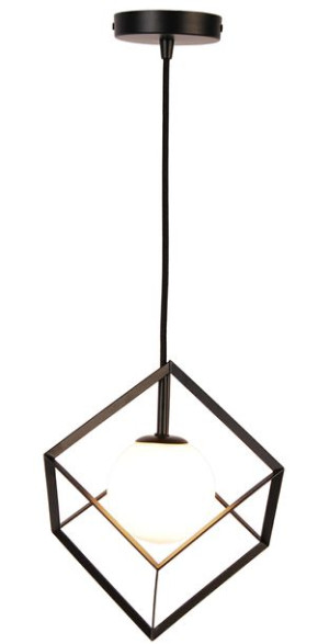 Weert Lampa Wisząca 1x28w G9 Czarny, Złoty