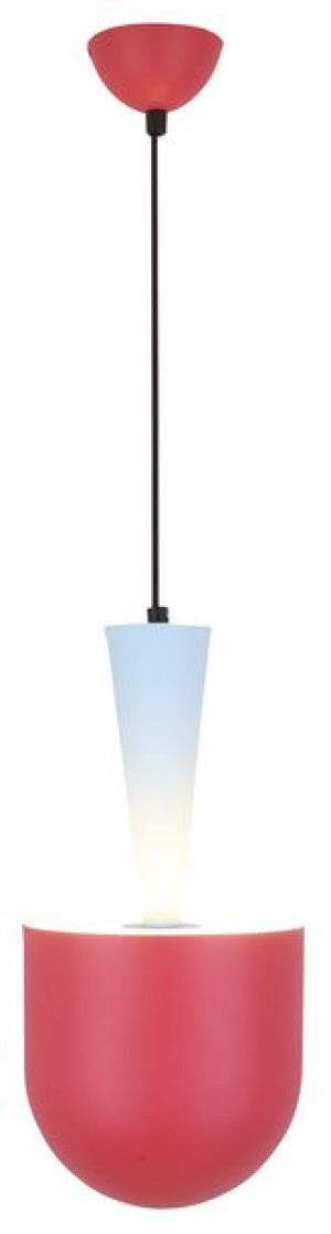 Visby Lampa Wisząca 1x40w E27 Czerwony, Niebieski